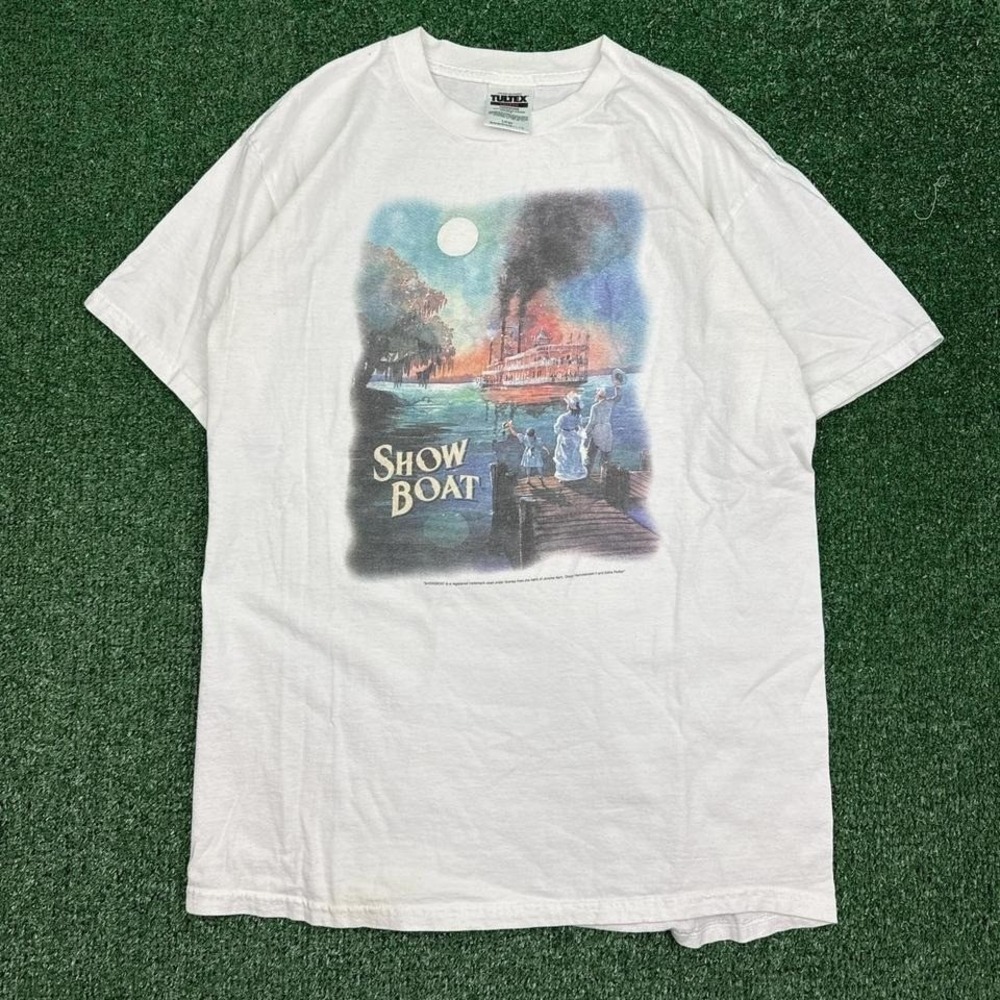 Vintage Show Boat movie promo tee tshirt